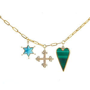Star Crossed Lovers Necklace