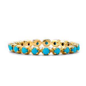 Floret Ring | Large Bud in Turquoise