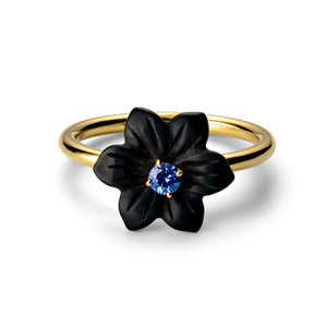Grateful Flowers | Sapphire Ring