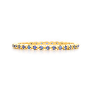 Floret Ring | Small Buds with Sapphires