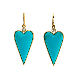 Flatiron Earrings | Turquoise